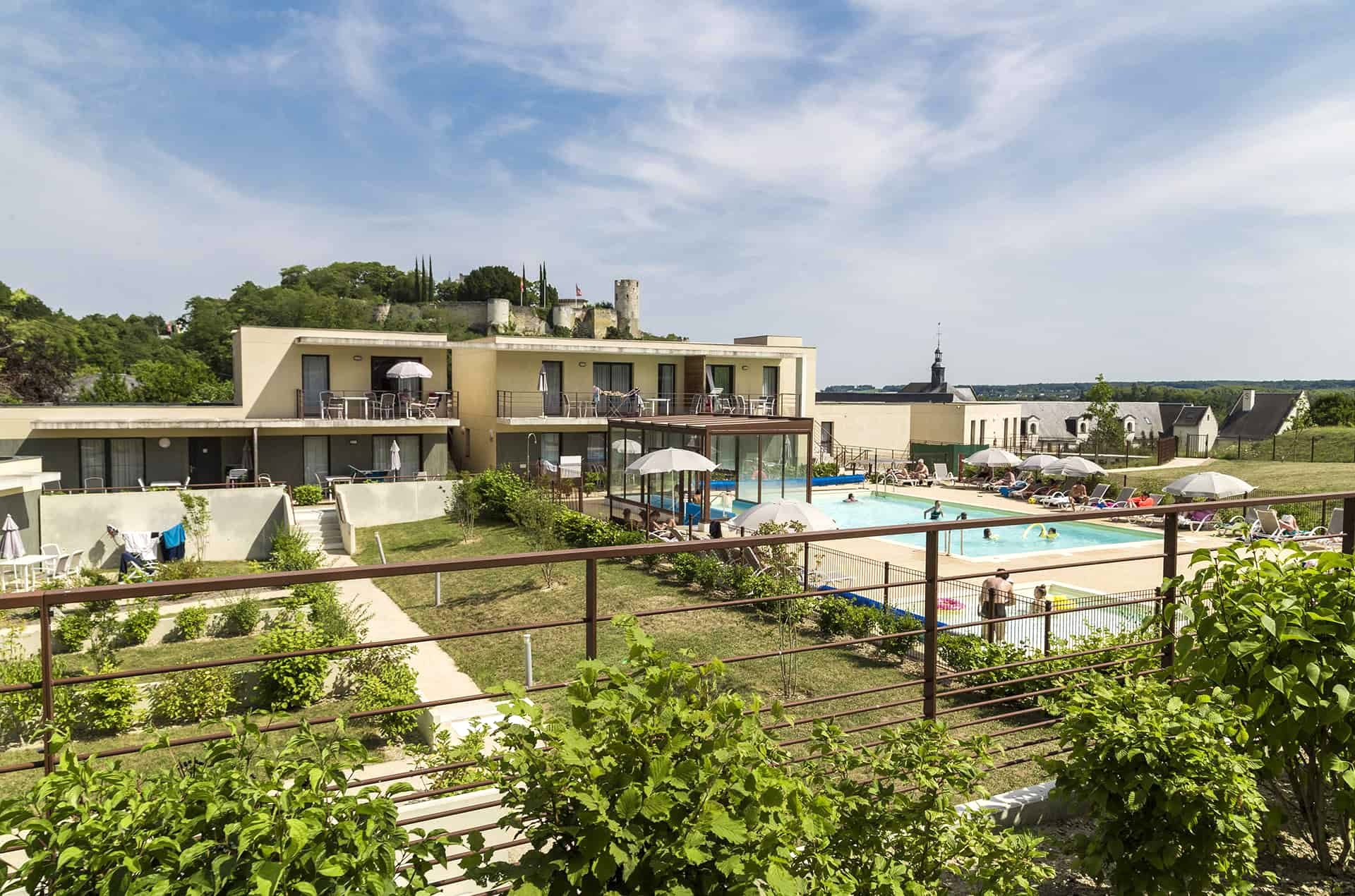 Village vacances Pays de Loire Chinon Forteresse